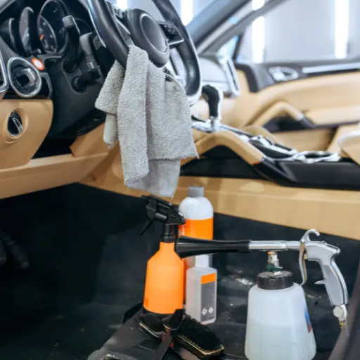 interior car detailing