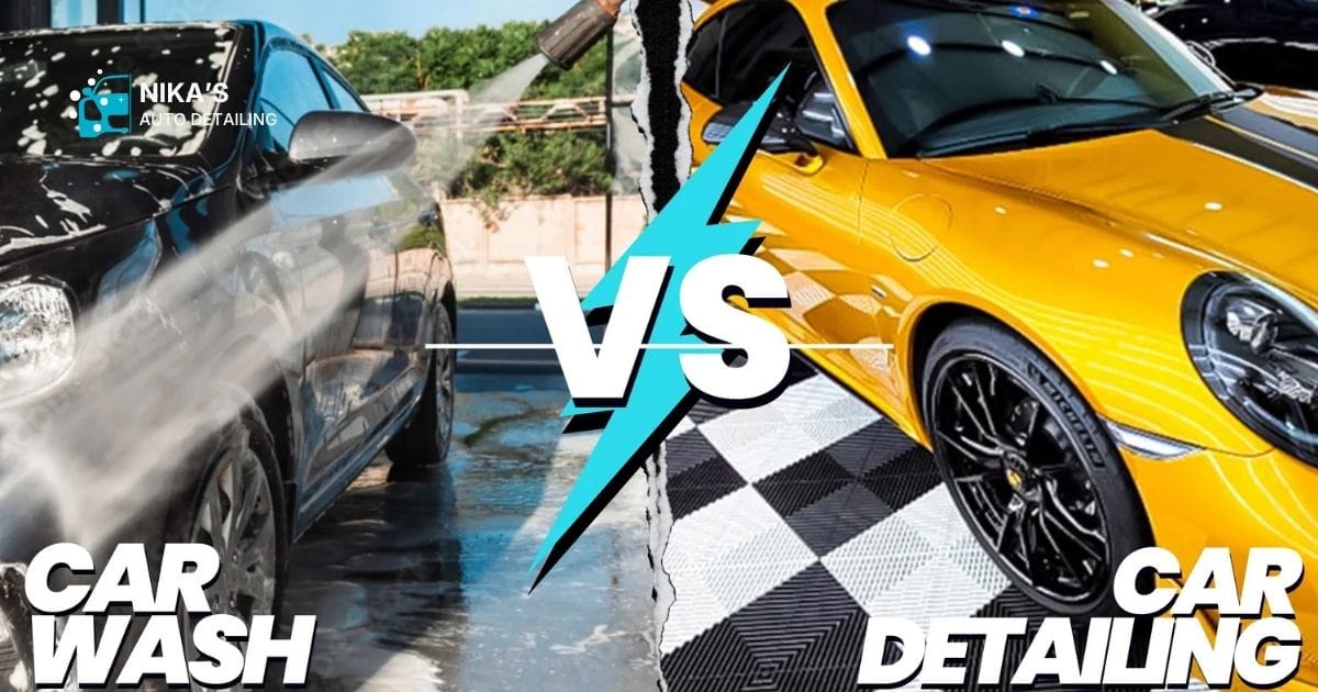 Mobile Detailing vs Automatic Car Wash - What’s the Real Difference?